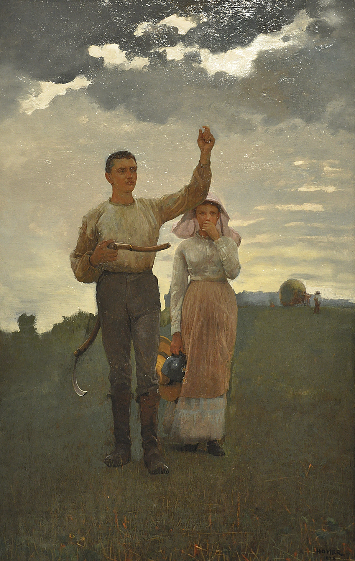 Answering The Horn by Winslow Homer, 1876